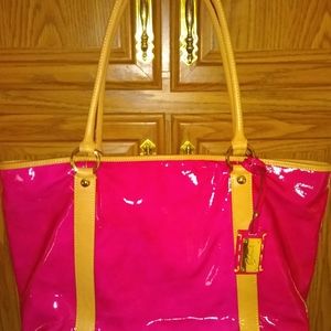 CAVALCANTI PURSE/TOTE BAG IN BARBIE PINK 🩷 🦋